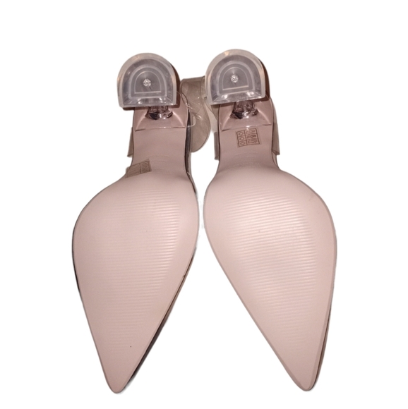 Crystal Rhinestones Clear flute style Heels - Picture 9 of 9